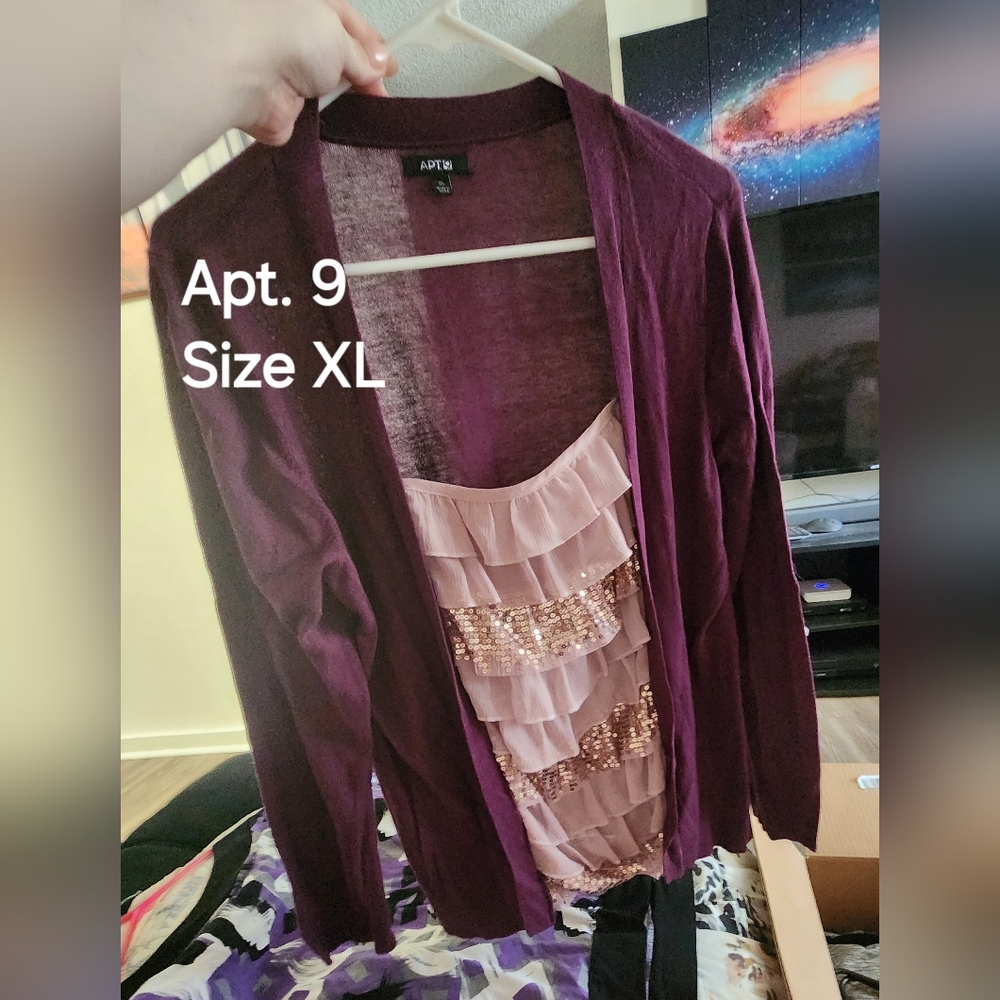 XL Purple Sweater
